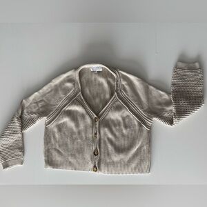 La Ligne Cream Knit Sweater